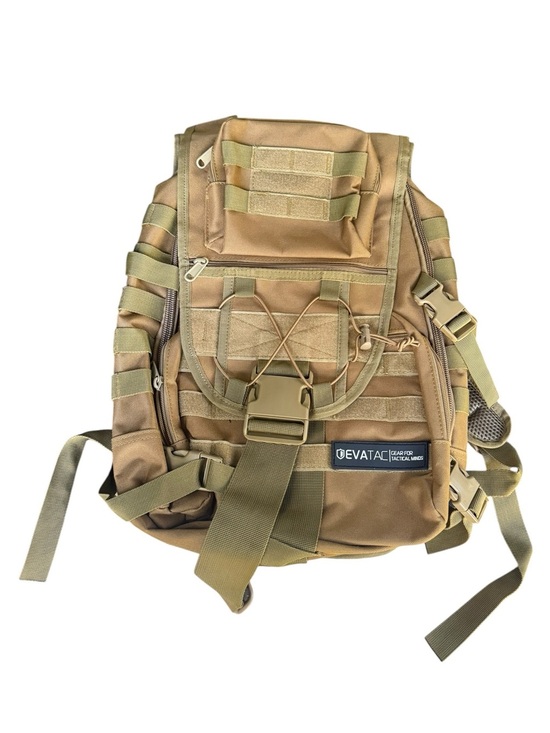 Evatac Other - EVATAC Tactical Assault Backpack Coyote Tan MOLLE Bag NEW